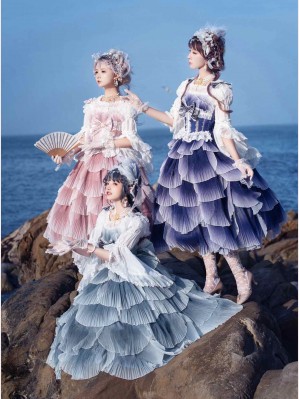 Fish Scales Classic Lolita Dress JSK by Elpress L (EL01)